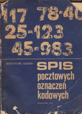Spis pocztowych oznaczeń kodowych