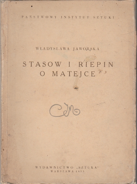 Jaworska Władysława Stasow i Riepin o Matejce 204705.