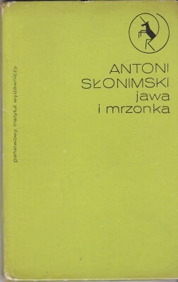 Słonimski Antoni Jawa i mrzonka 148892.
