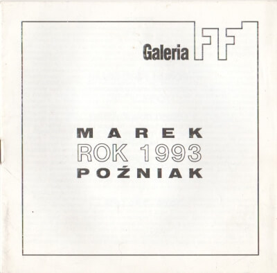 Marek Poźniak Rok 1993 404130.