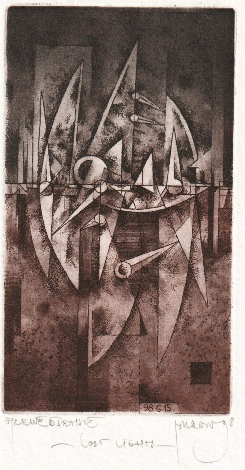 Zdenek BUGAN (ur. 1957) ekslibris 98 G 15