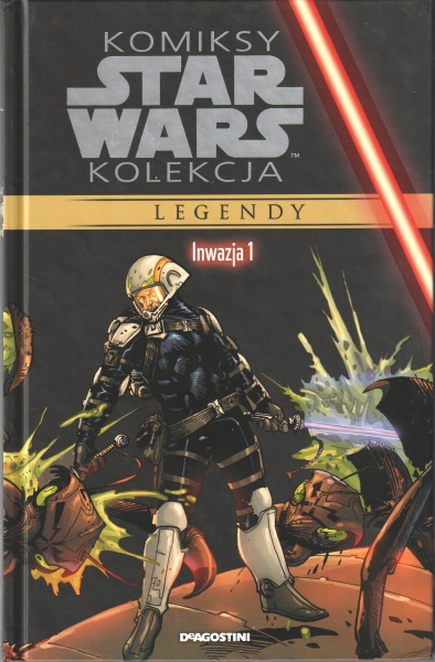 Praca zbiorowa Komiksy Star Wars Kolekcja Legendy (47,48) Inwazja t. 1,2 153341.