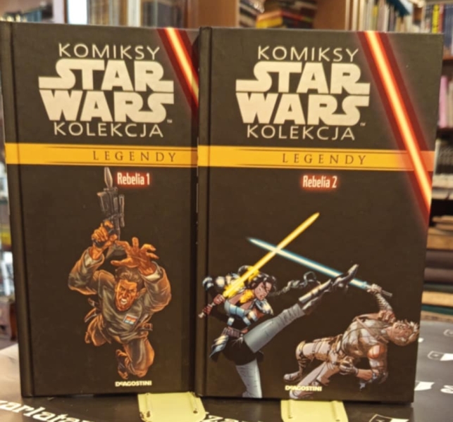 Praca zbiorowa Komiksy Star Wars Kolekcja Legendy (37,38) Rebelia t. 1,2 153346.