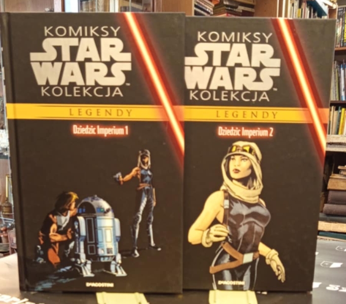 Praca zbiorowa Komiksy Star Wars Kolekcja Legendy (40,41) Dziedzic Imperium t. 1,2 153347.