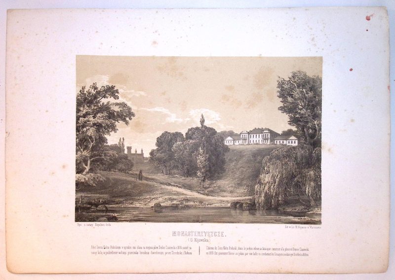 Napoleon ORDA (1807-1883) 027 MONASTERZYSZCZE (G. Kijowska) z: Album widoków historycznych Polski
