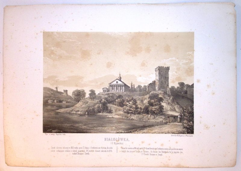 Napoleon ORDA (1807-1883) 028 BIAŁOŁÓWKA (G. Kijowska) z: Album widoków historycznych Polski