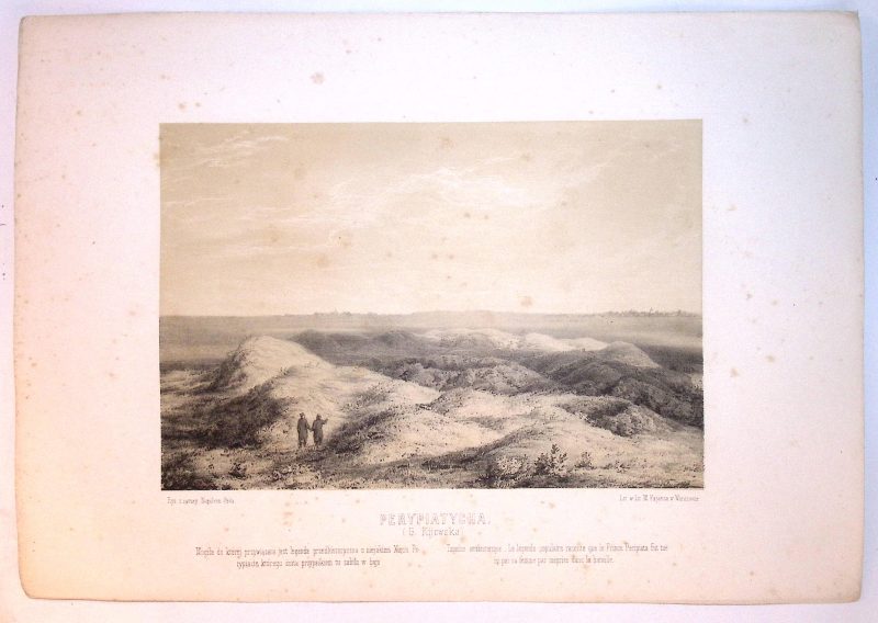 Napoleon ORDA (1807-1883) 031 PERYPIATYCHA Mogiła (G. Kijowska) z: Album widoków historycznych Polski