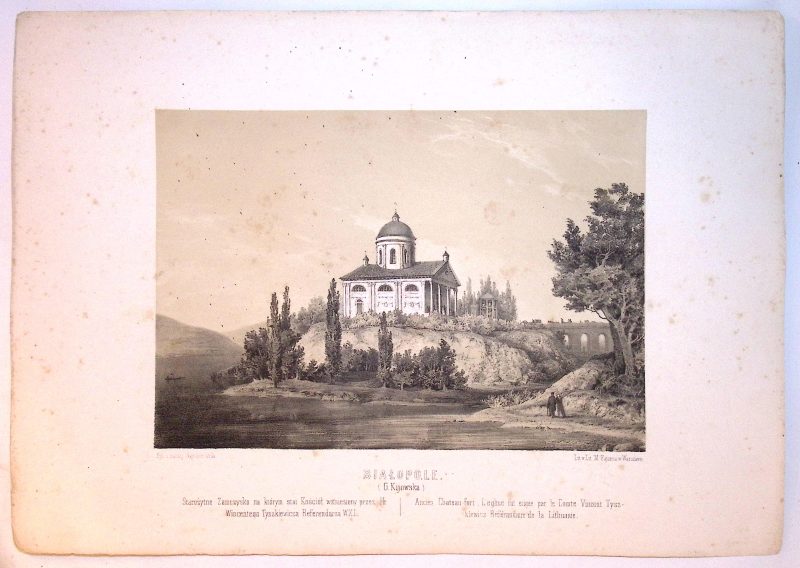 Napoleon ORDA (1807-1883) 033 BIAŁOPOLE (G. Kijowska) z: Album widoków historycznych Polski