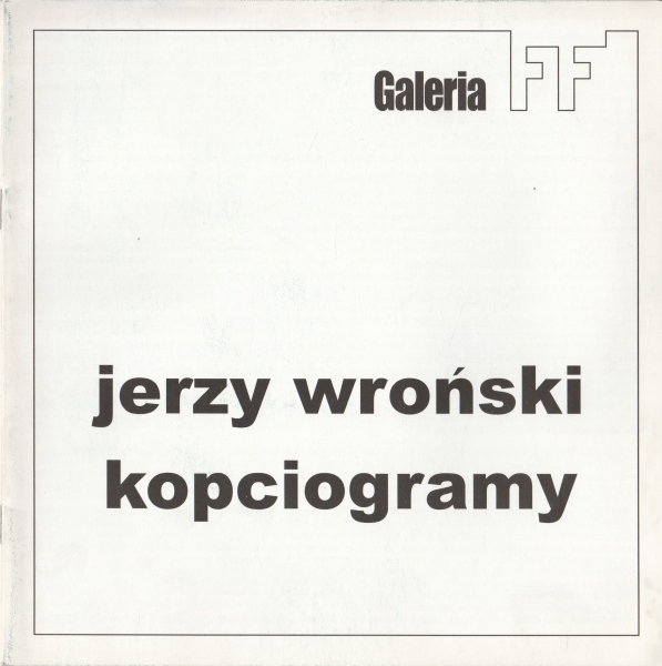 Wroński Jerzy Kopciogramy 153434.
