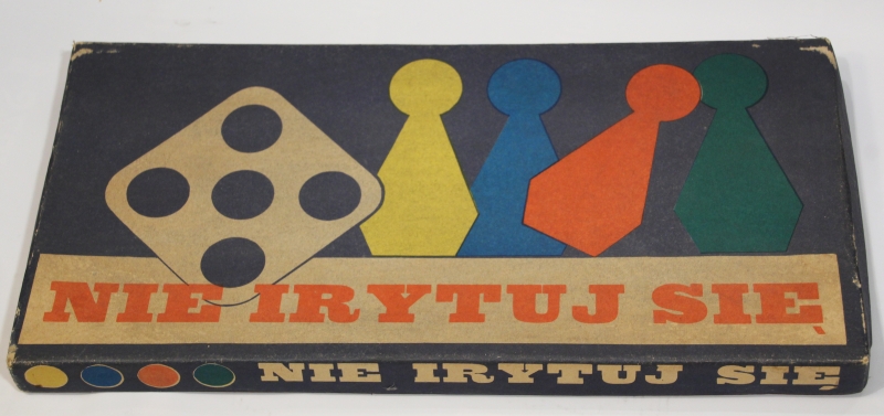 Gra planszowa „Nie irytuj się” Chińczyk 1978 r. 212059.
