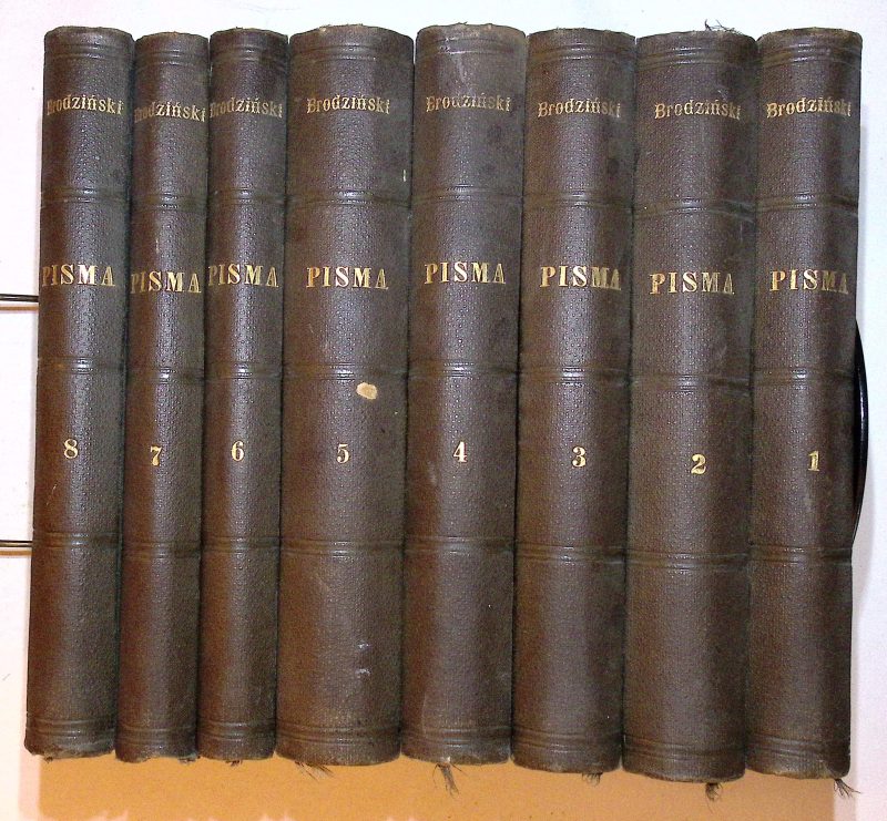 Kazimierz BRODZIŃSKI Pisma 1-8 t.