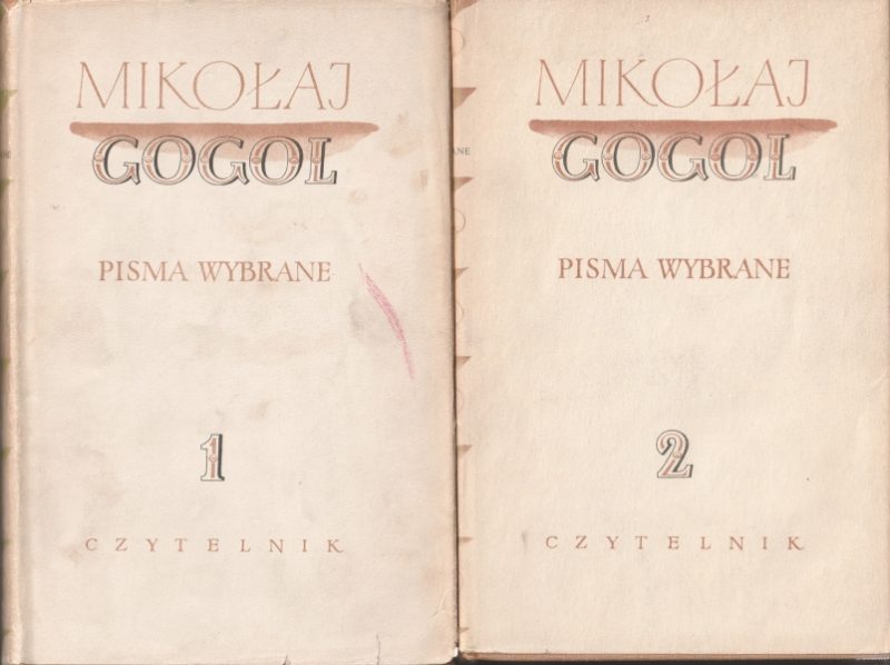 Gogol Mikołaj Pisma wybrane tom 1-4 153475.