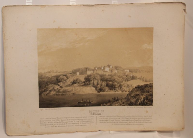 Napoleon ORDA (1807-1883) 097 OLEXINIEC (G. Wołyńska) z: Album widoków historycznych Polski
