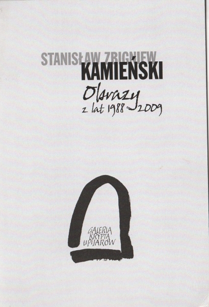 Kamieński Stanisław Zbigniew Obrazy z lat 1988-2009 153768.