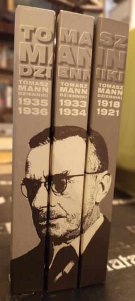Mann Tomasz Dzienniki Tom 1-3, 1918-1921, 1933-1934, 1935-1936 153844.