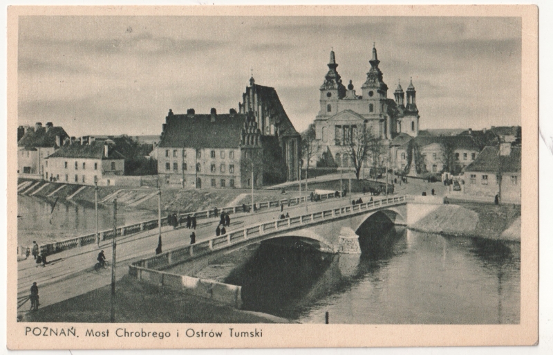 POZNAŃ Most Chrobrego i Ostrów Tumski
