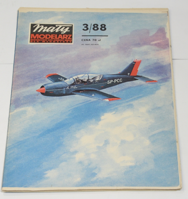 Mały Modelarz 3/1988 Polski samolot szkolno-treningowy PZL-130 „Orlik”