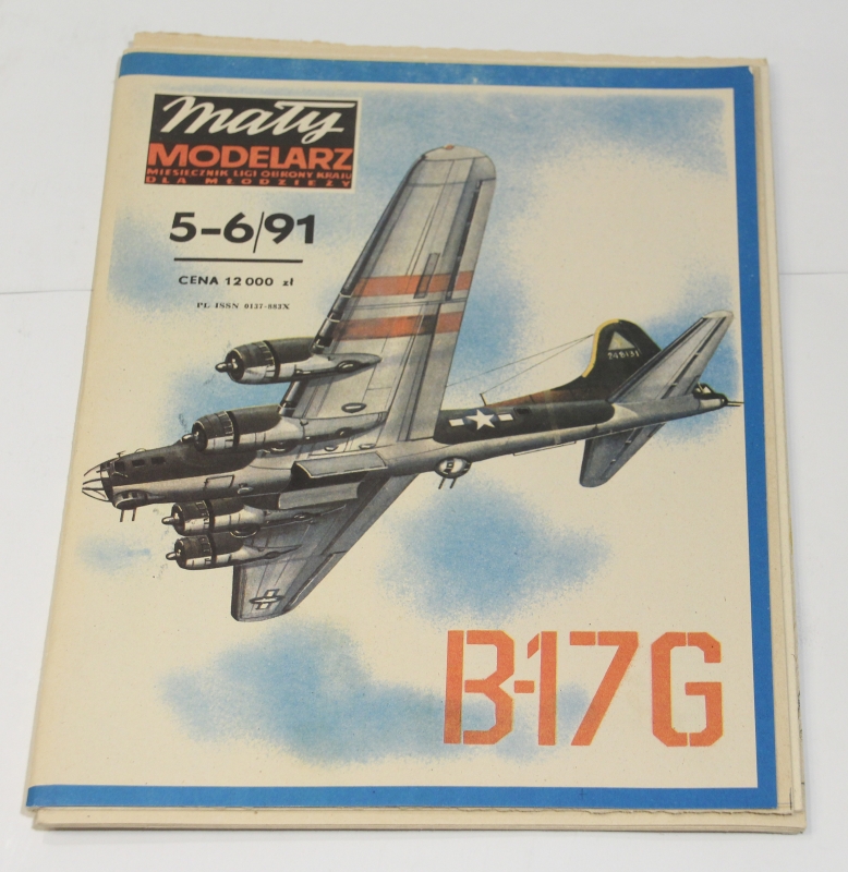 Mały Modelarz 5-6/1991 Samolot bombowy Boeing B-17G „Flying Fortrees”