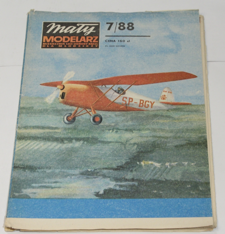 Mały Modelarz 7/1988 Samolot akrobacyjny RWD-10