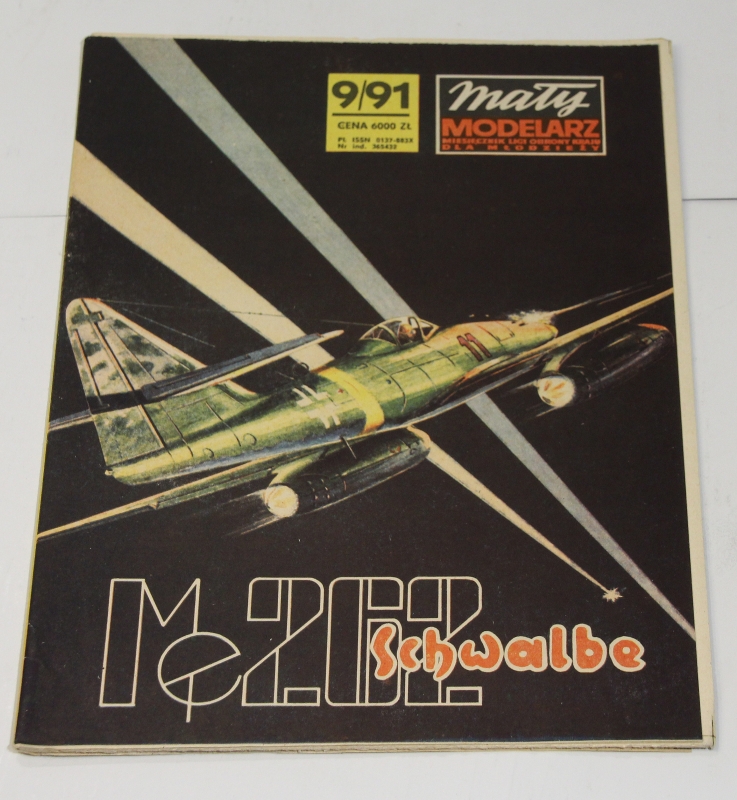 Mały Modelarz 9/1991 Samolot myśliwski Me 262 „Schwalbe”